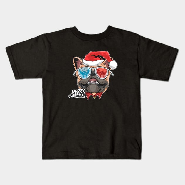 Christmas Next Day Delivery Kids T-Shirt by timegraf